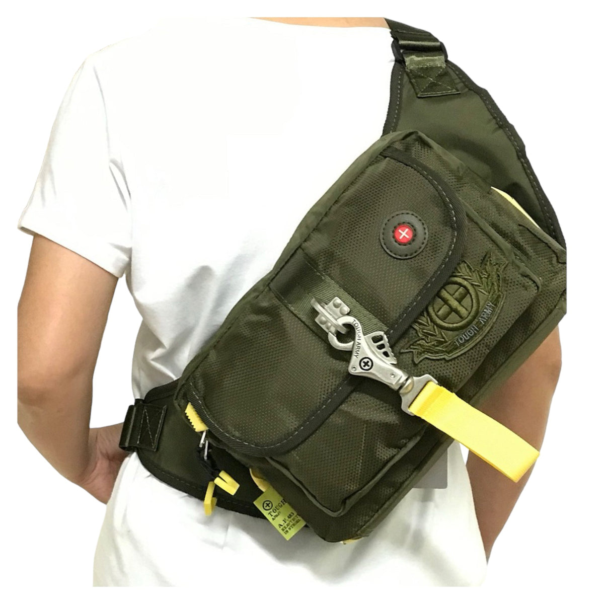 Bolso bandolera y riñonera de estilo táctico, modelo 1105 - foto 2