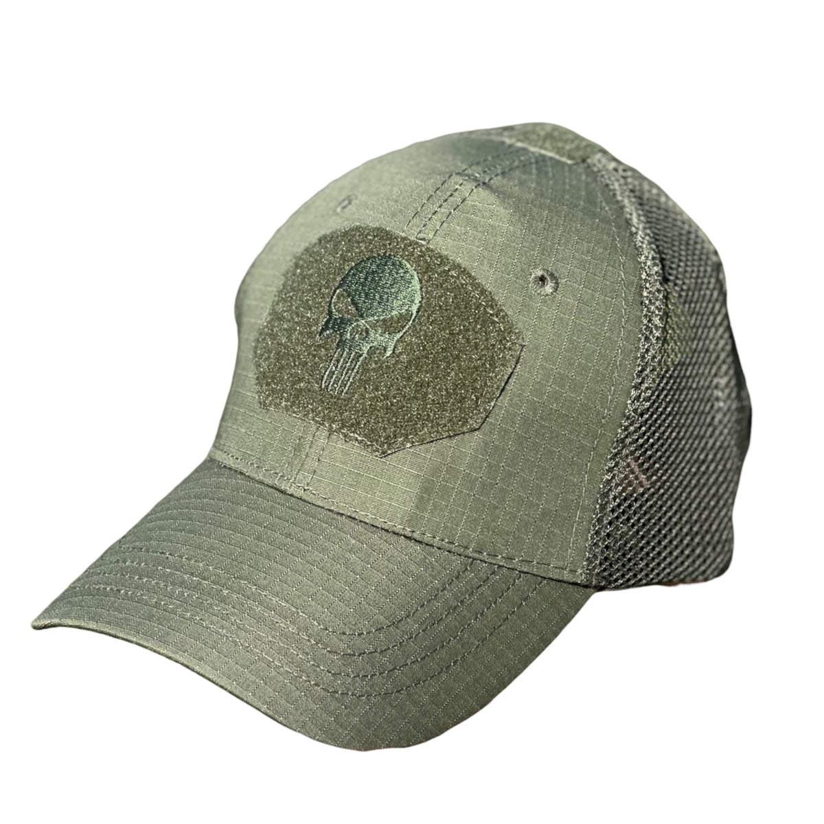 Gorra Punisher con malla y cierre de contactel, modelo GTM - foto 10