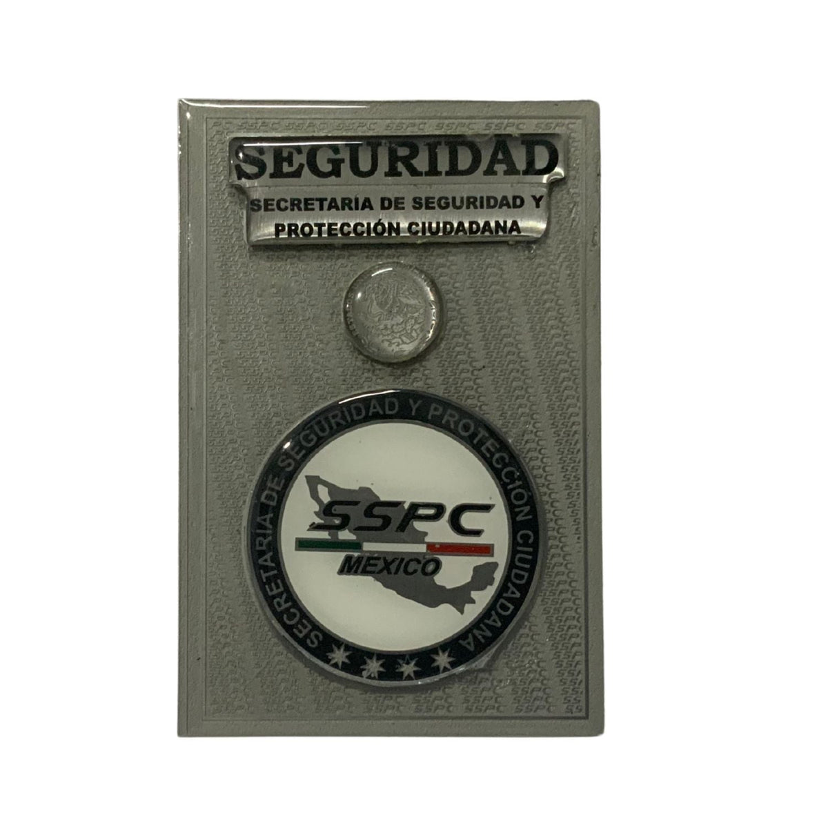 Placa metálica de colección con emblema institucional, varios acabados - foto 3