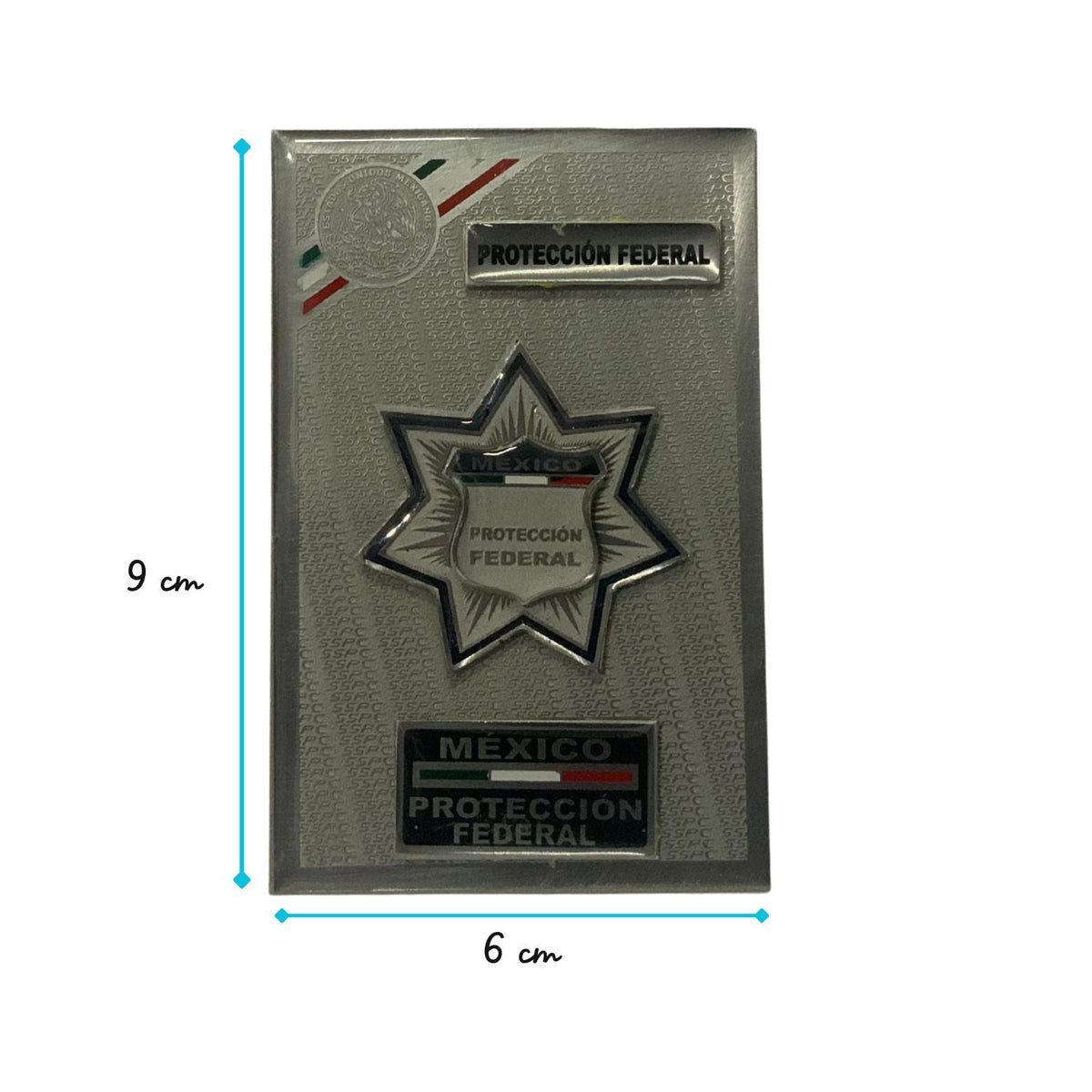 Placa metálica de colección con emblema institucional, varios acabados - foto 5