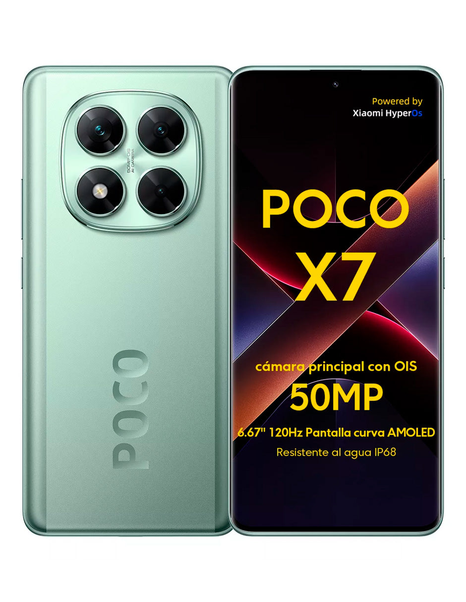 Poco X7 5G Dual SIM 512 GB 12 GB RAM VERDE