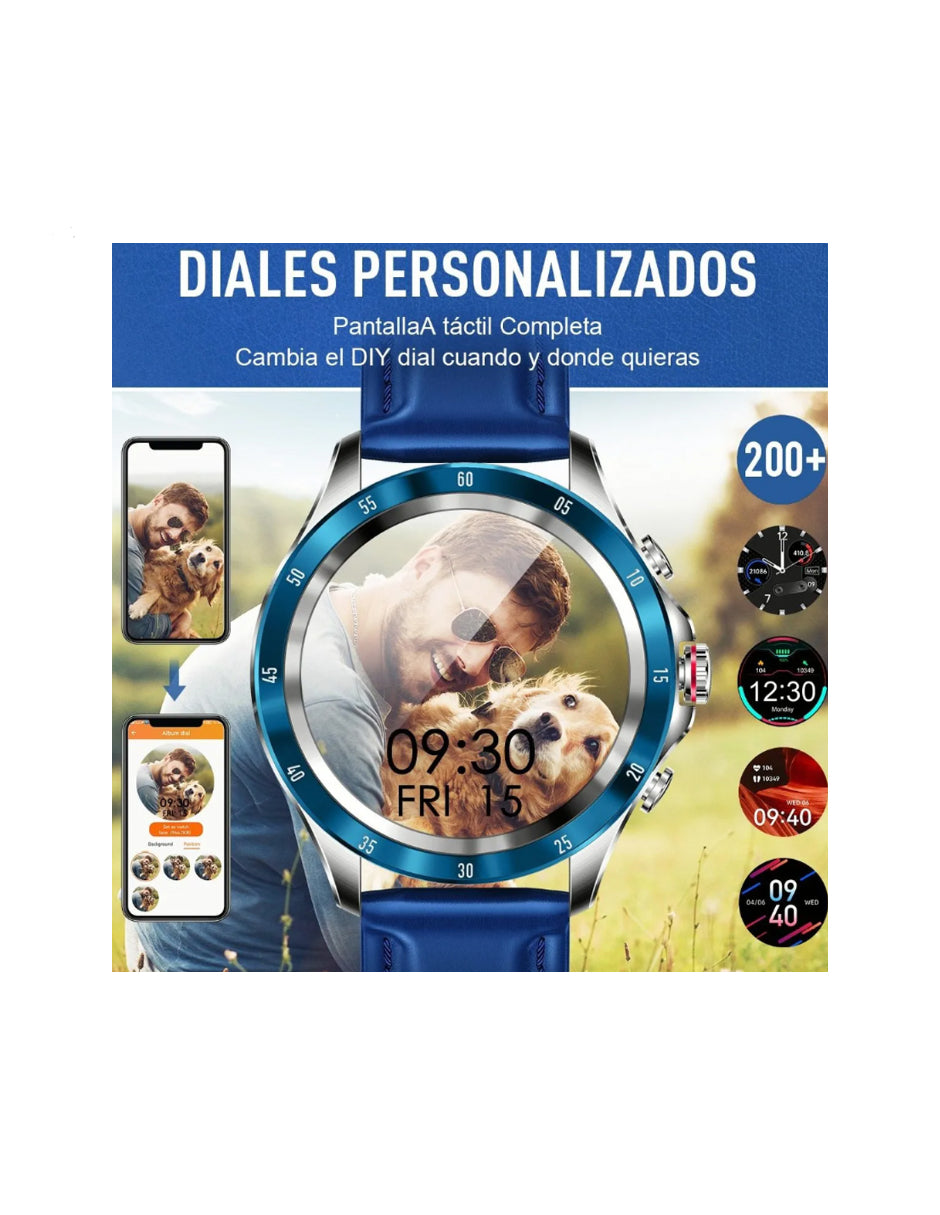 Reloj Inteligente QM022 Petukita Box Unisex Diseño de comba 2.5D