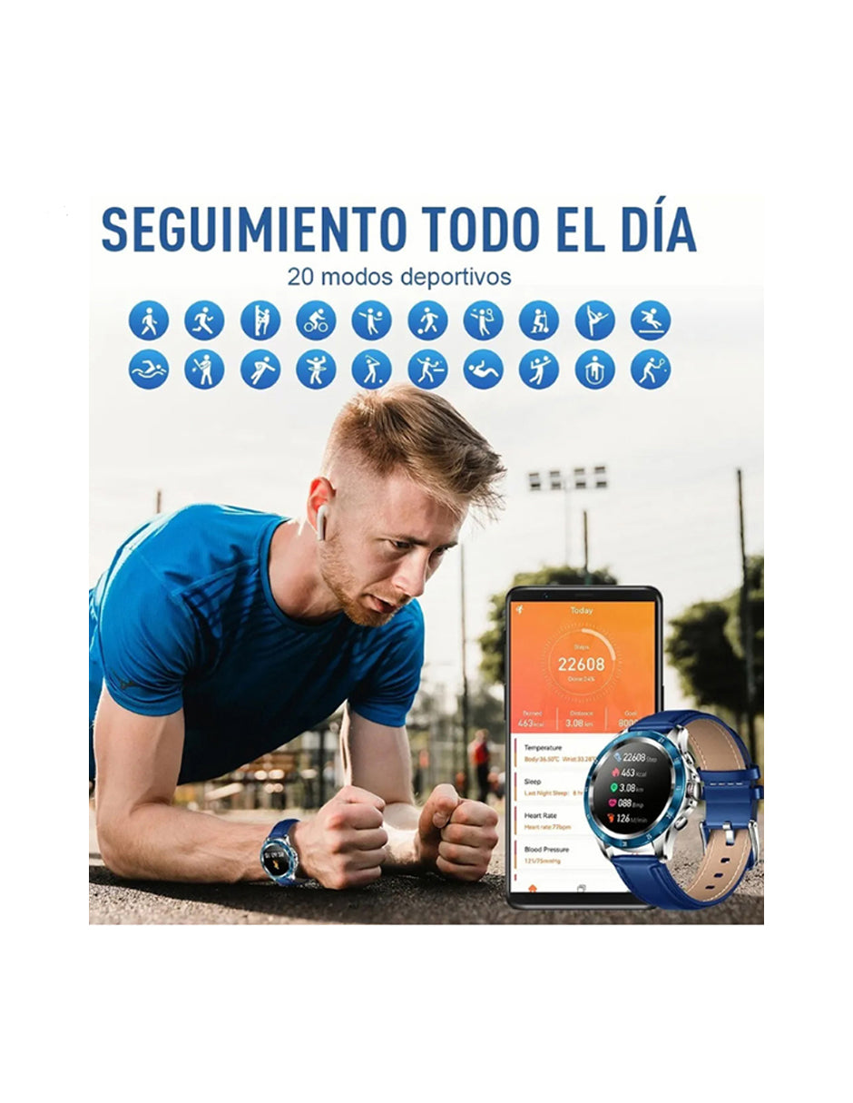 Reloj Inteligente QM022 Petukita Box Unisex Diseño de comba 2.5D