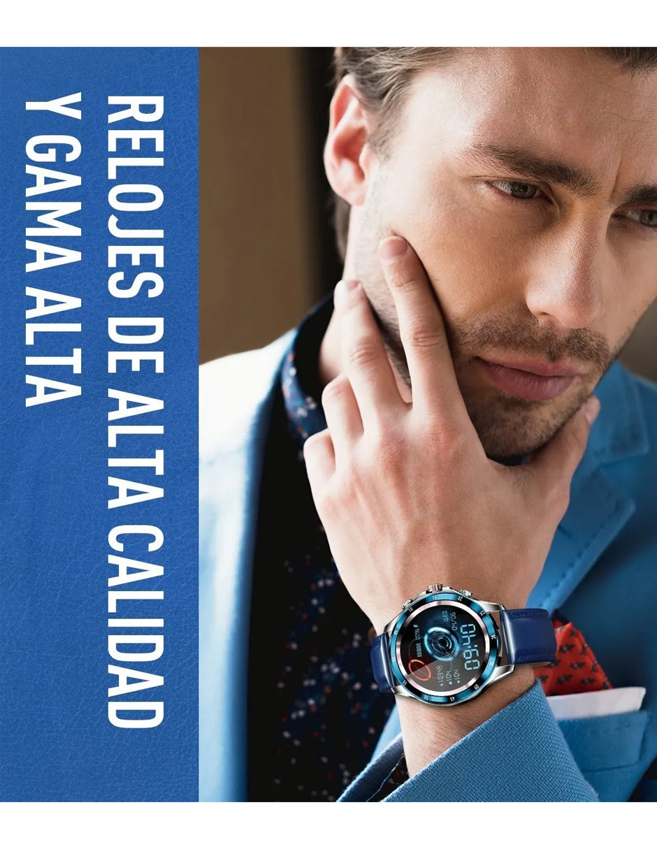 Reloj Inteligente QM022 Petukita Box Unisex Diseño de comba 2.5D