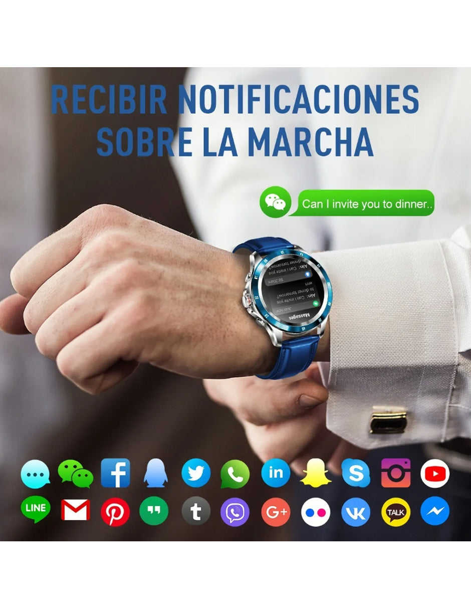 Reloj Inteligente QM022 Petukita Box Unisex Diseño de comba 2.5D