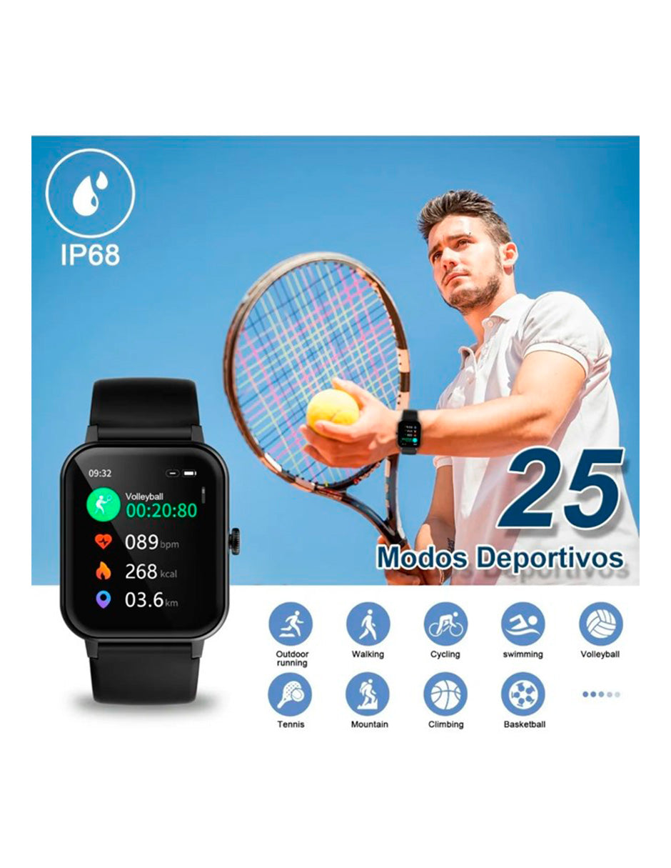 Reloj Inteligente R3 Pro Unisex Deportivo Pantalla HD