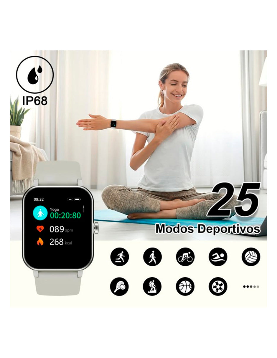 Reloj Inteligente R3 Pro Unisex Deportivo Pantalla HD