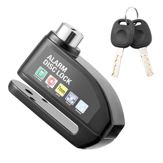Candado de disco para moto con alarma y resistencia al agua S5054
