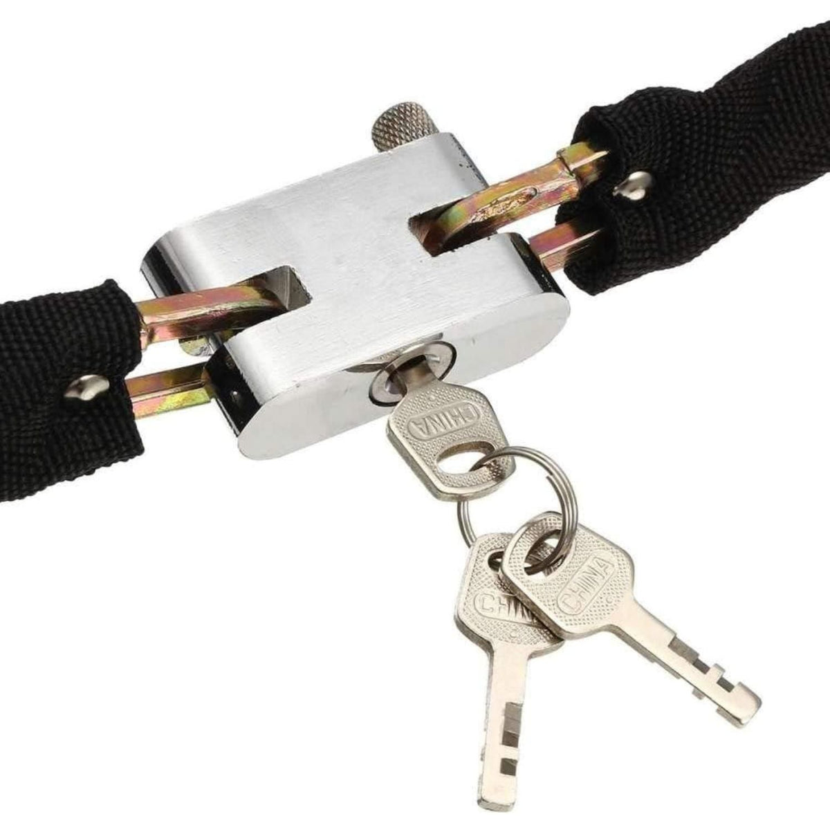 Cadena con cerradura antirrobo para bicicleta - foto 3