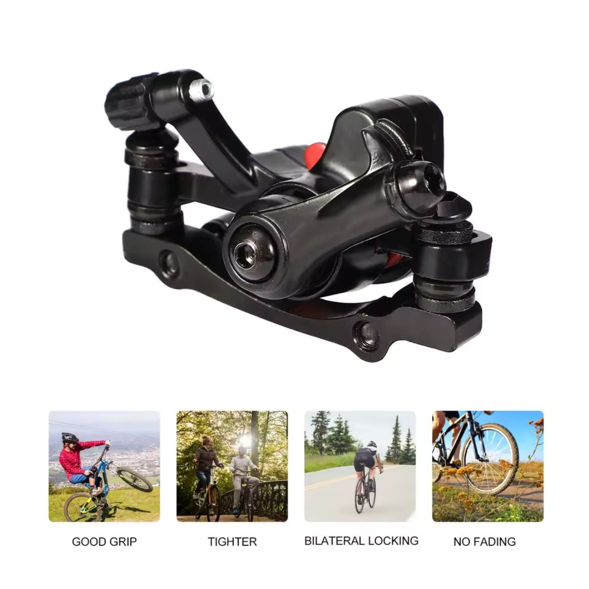 Cáliper delantero mecánico Post Mount para bicicleta de montaña, 140 y 160 mm - foto 4