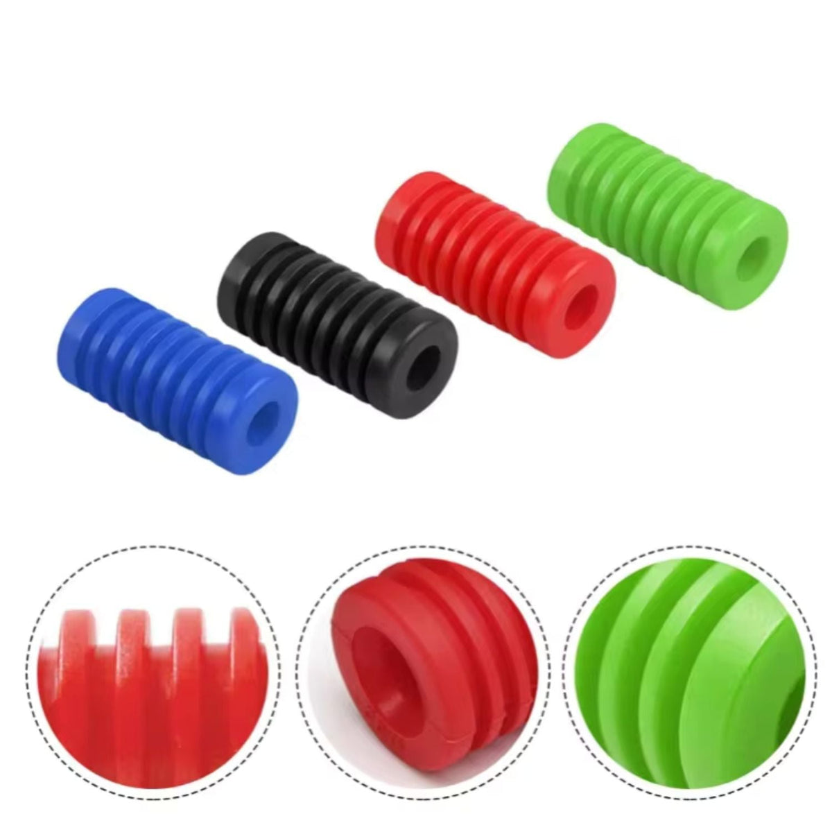 Protector de palanca de cambios para moto, goma antideslizante universal - foto 6