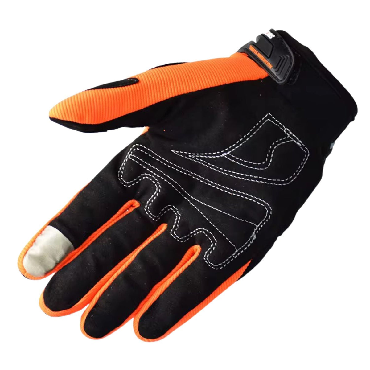 Guantes de moto transpirables con protección en nudillos y punta táctil - foto 2
