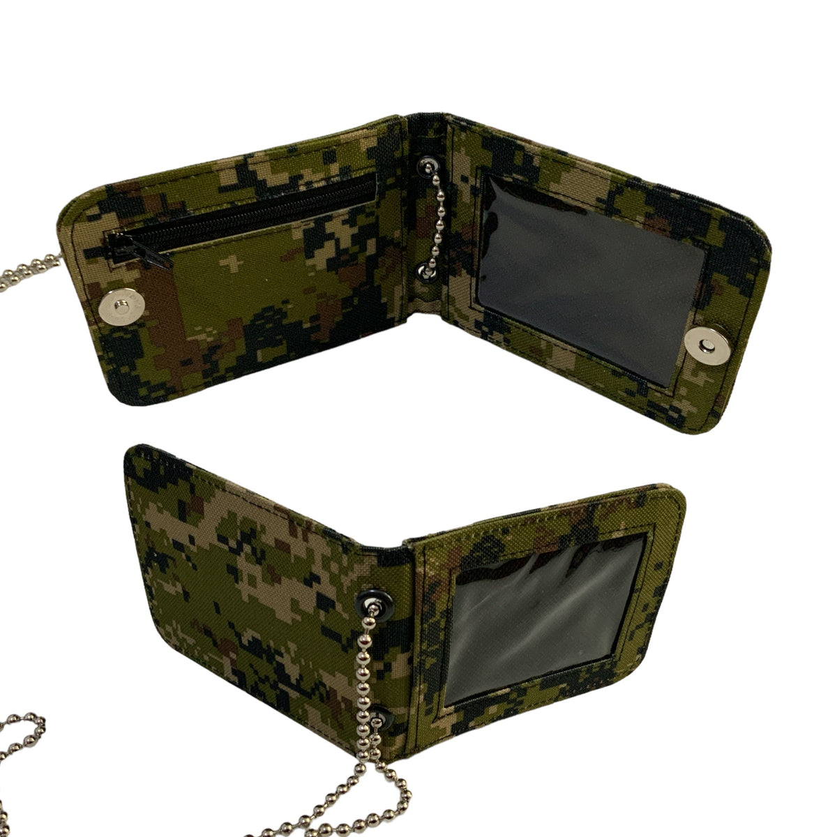 Porta credencial táctico tipo billetera con cadena de seguridad - foto 10