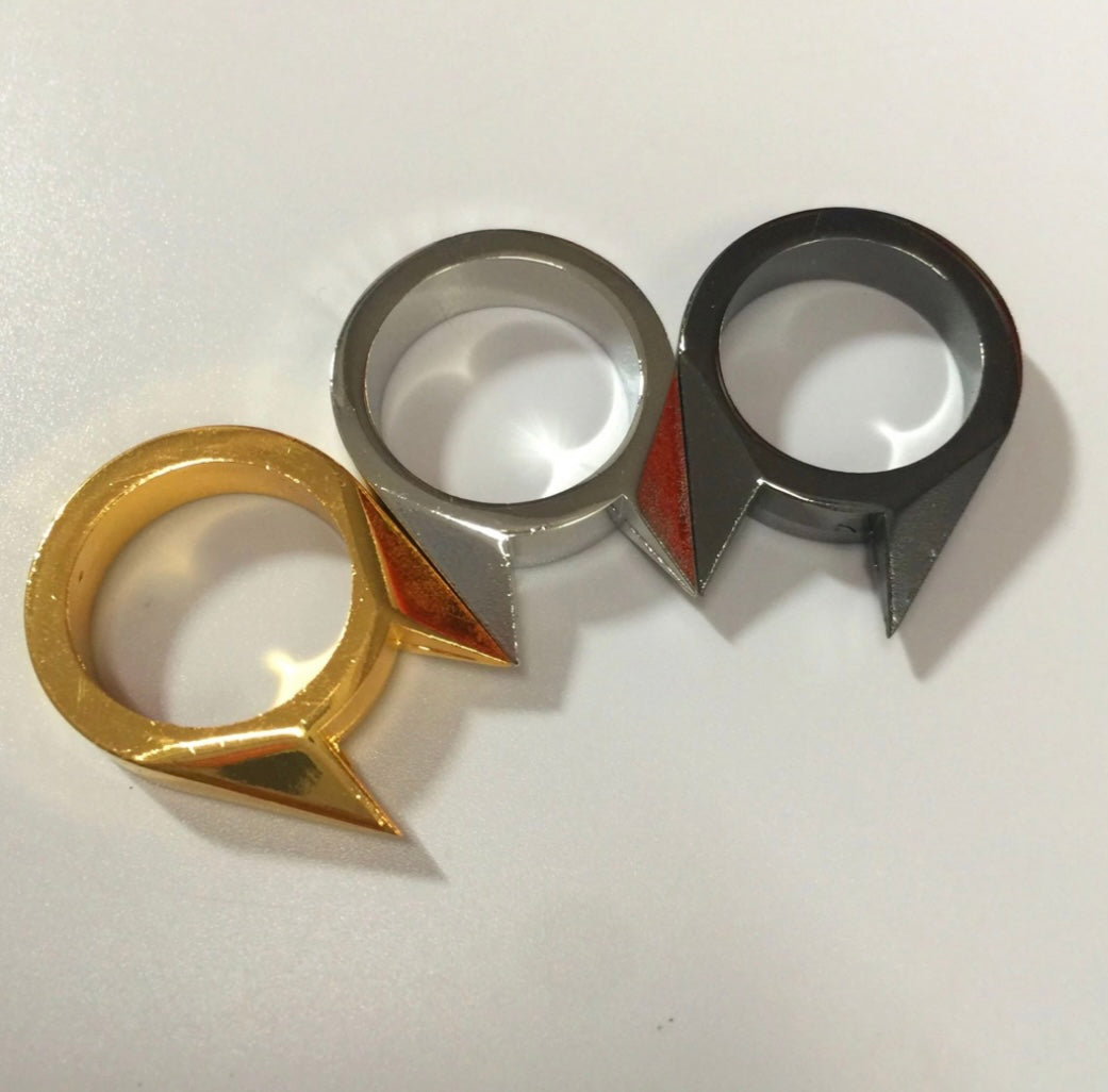 Anillo de autodefensa con orejas de gato, 22 mm, modelo SN083 - foto 2