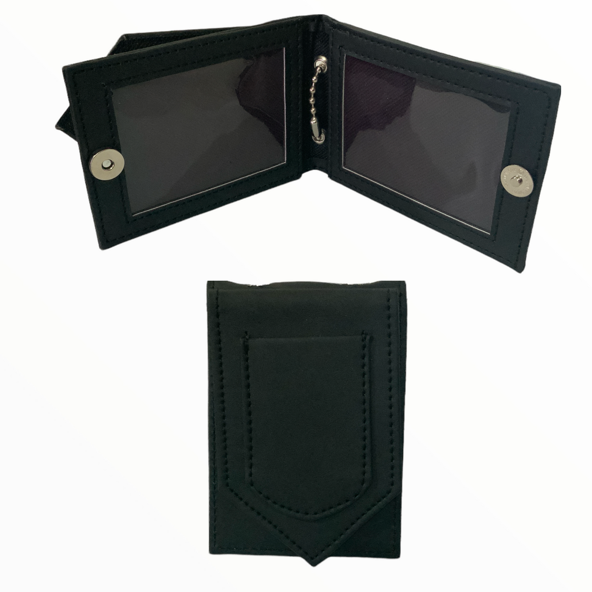 Porta credencial táctico tipo billetera con cadena de seguridad - foto 7
