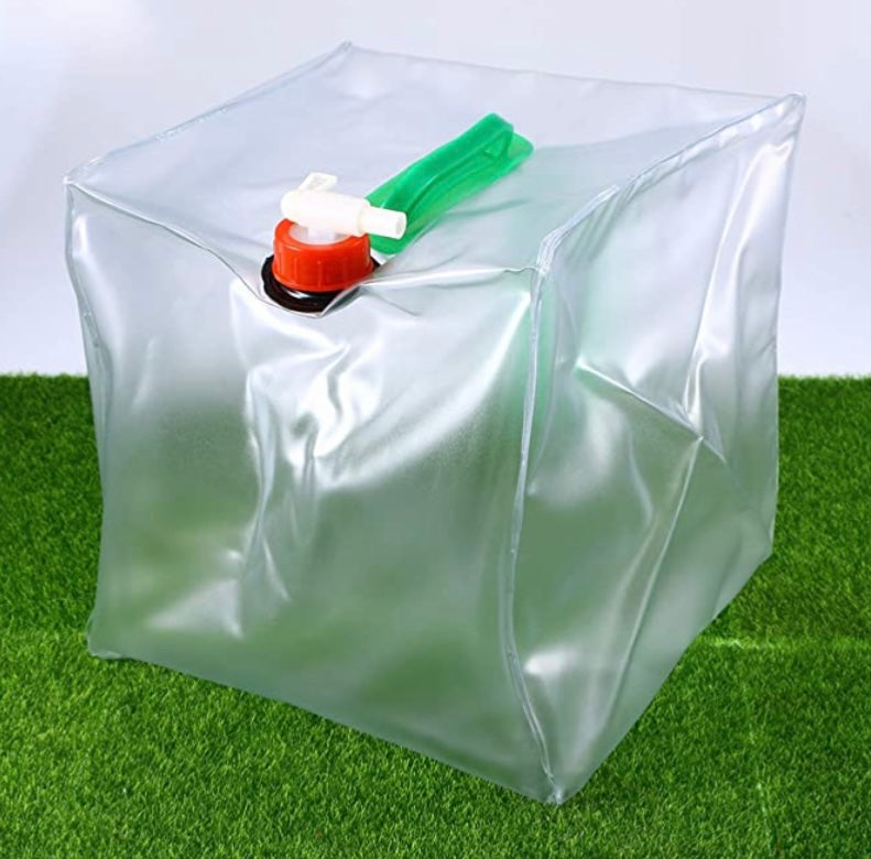 Cubo contenedor plegable de agua de 15 litros, modelo SN096