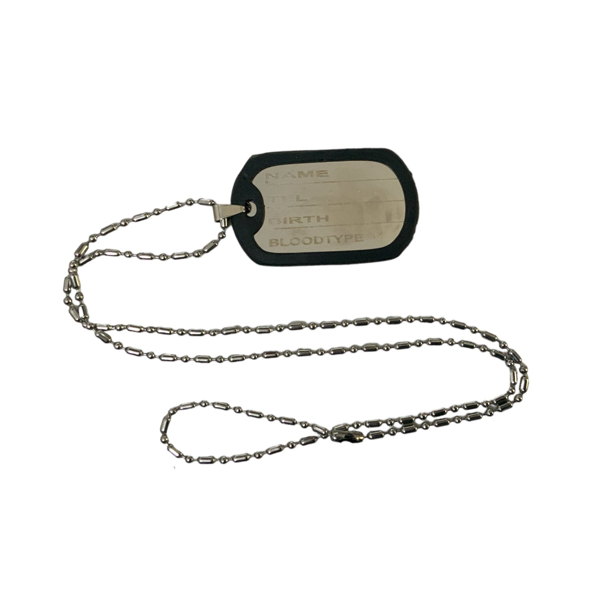 Placa de identificación militar, modelo SN120
