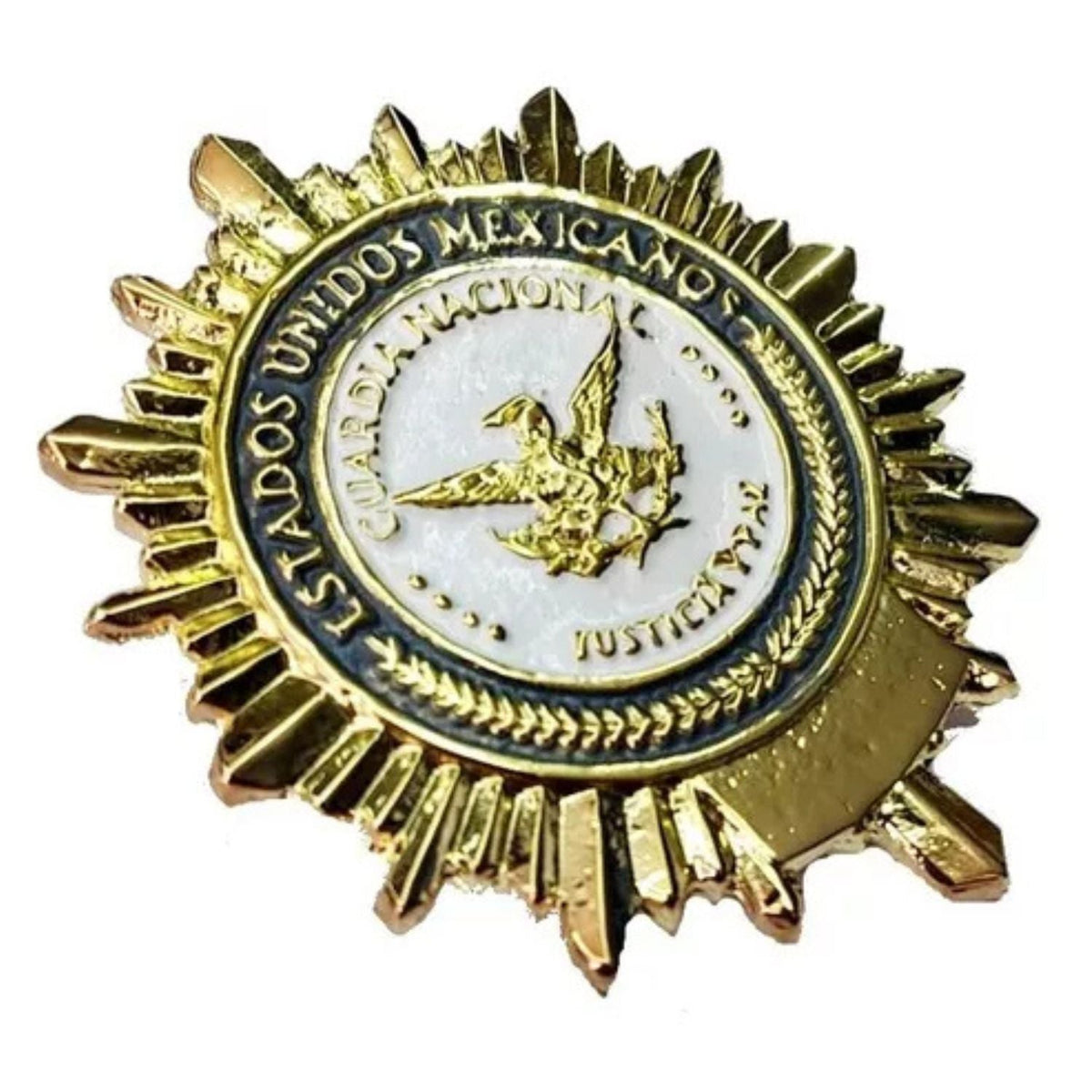 Placa de identificación estilo Guardia Nacional SN162