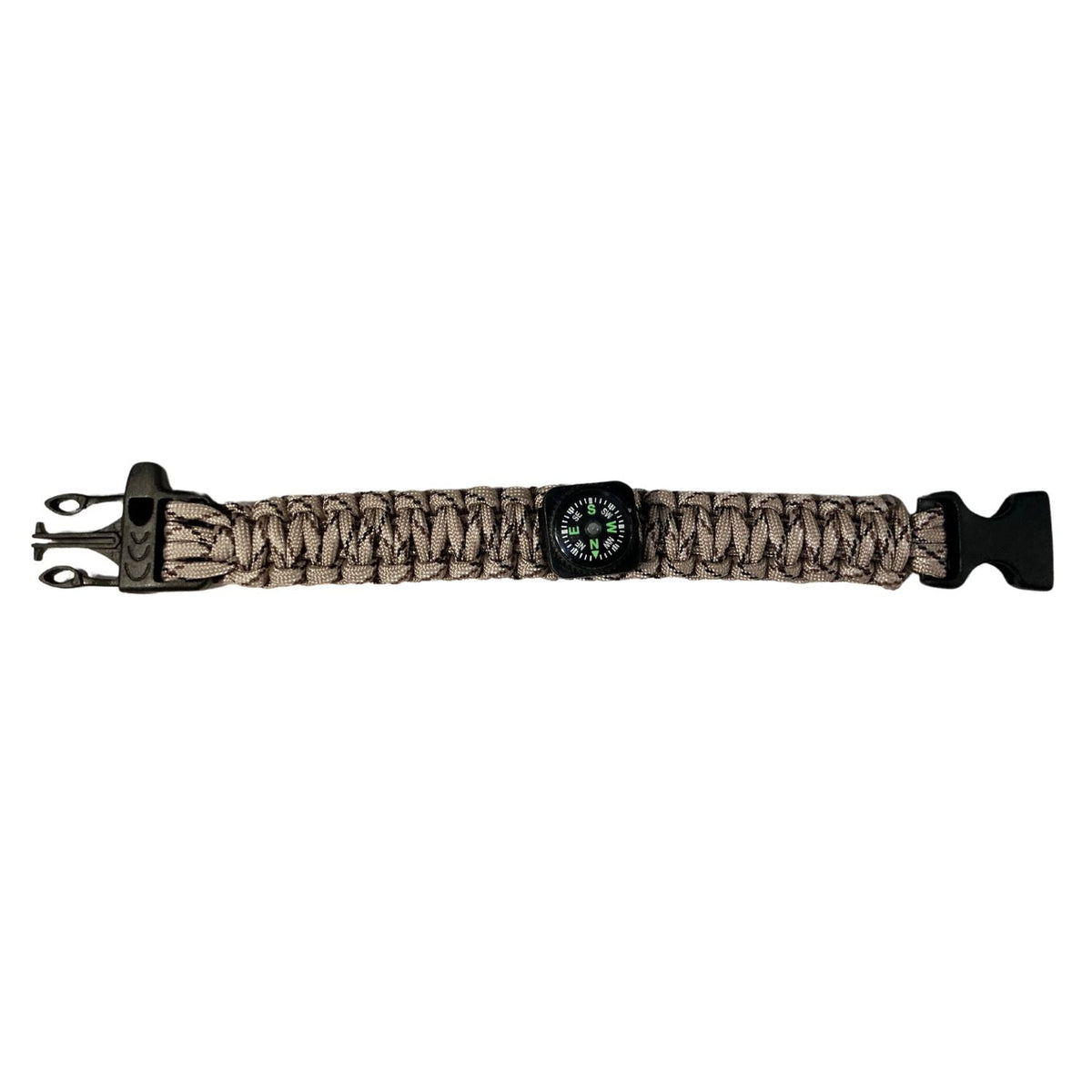 Pulsera de supervivencia con brújula y silbato SN178