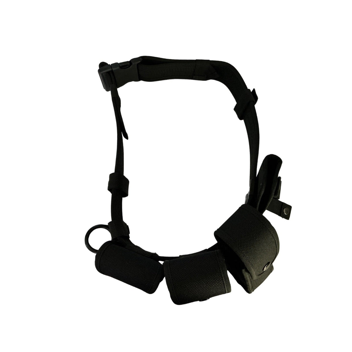 Fornitura de seguridad 5 en 1 con porta arma, esposas, tolete y lámpara SN195 - foto 4