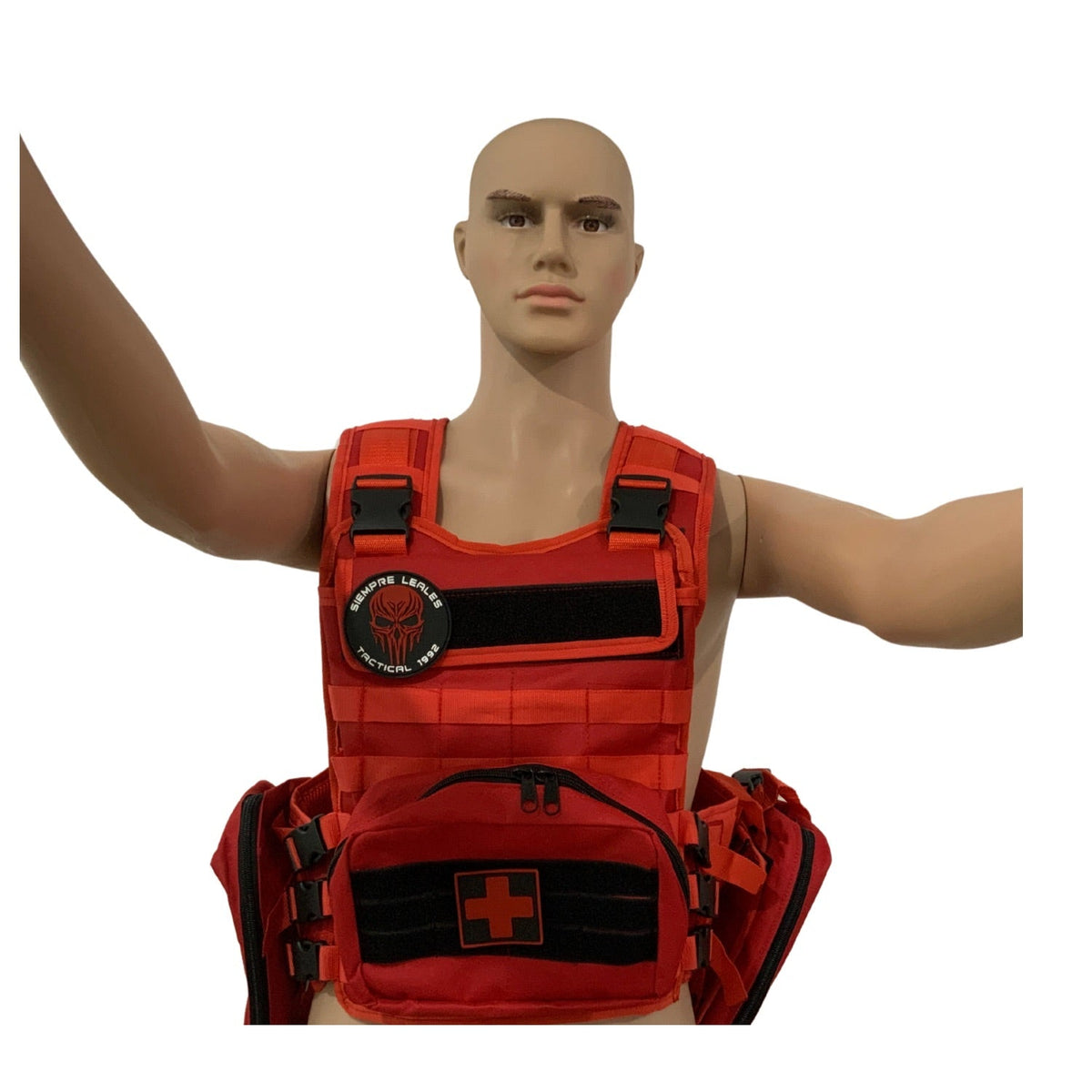 Chaleco táctico de alta visibilidad MOLLE para emergencias SN196 - foto 2
