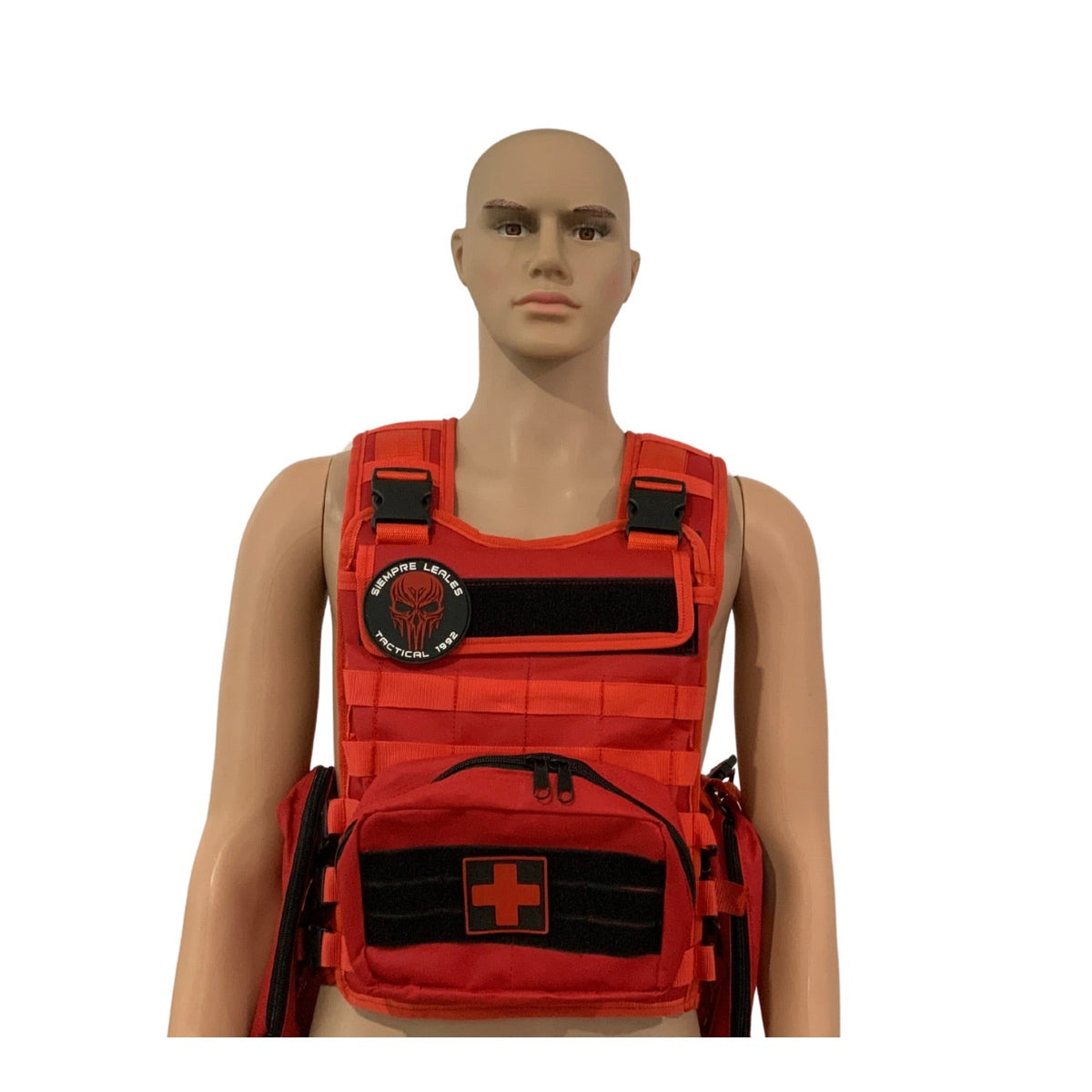 Chaleco táctico de alta visibilidad MOLLE para emergencias SN196