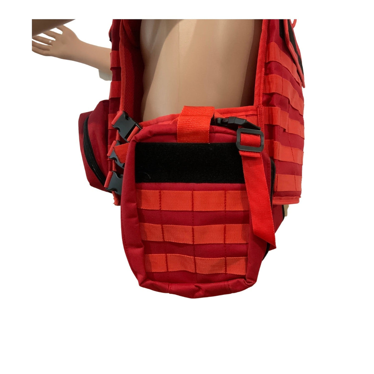 Chaleco táctico de alta visibilidad MOLLE para emergencias SN196 - foto 4