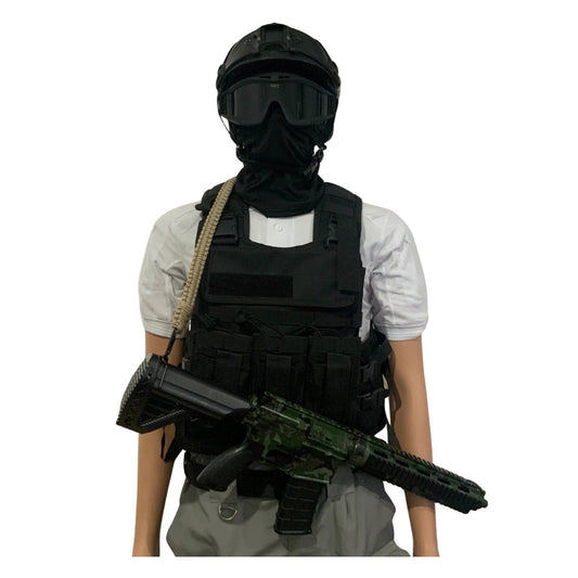 Correa porta fusil con paracord y arnés reforzado SN198