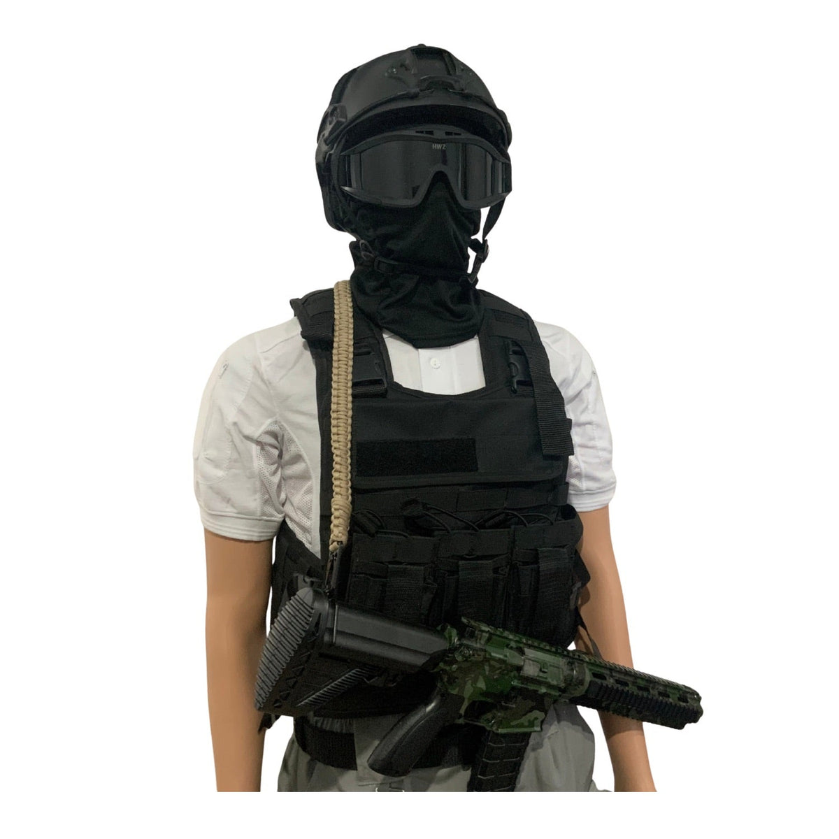 Correa porta fusil con paracord y arnés reforzado SN198 - foto 3