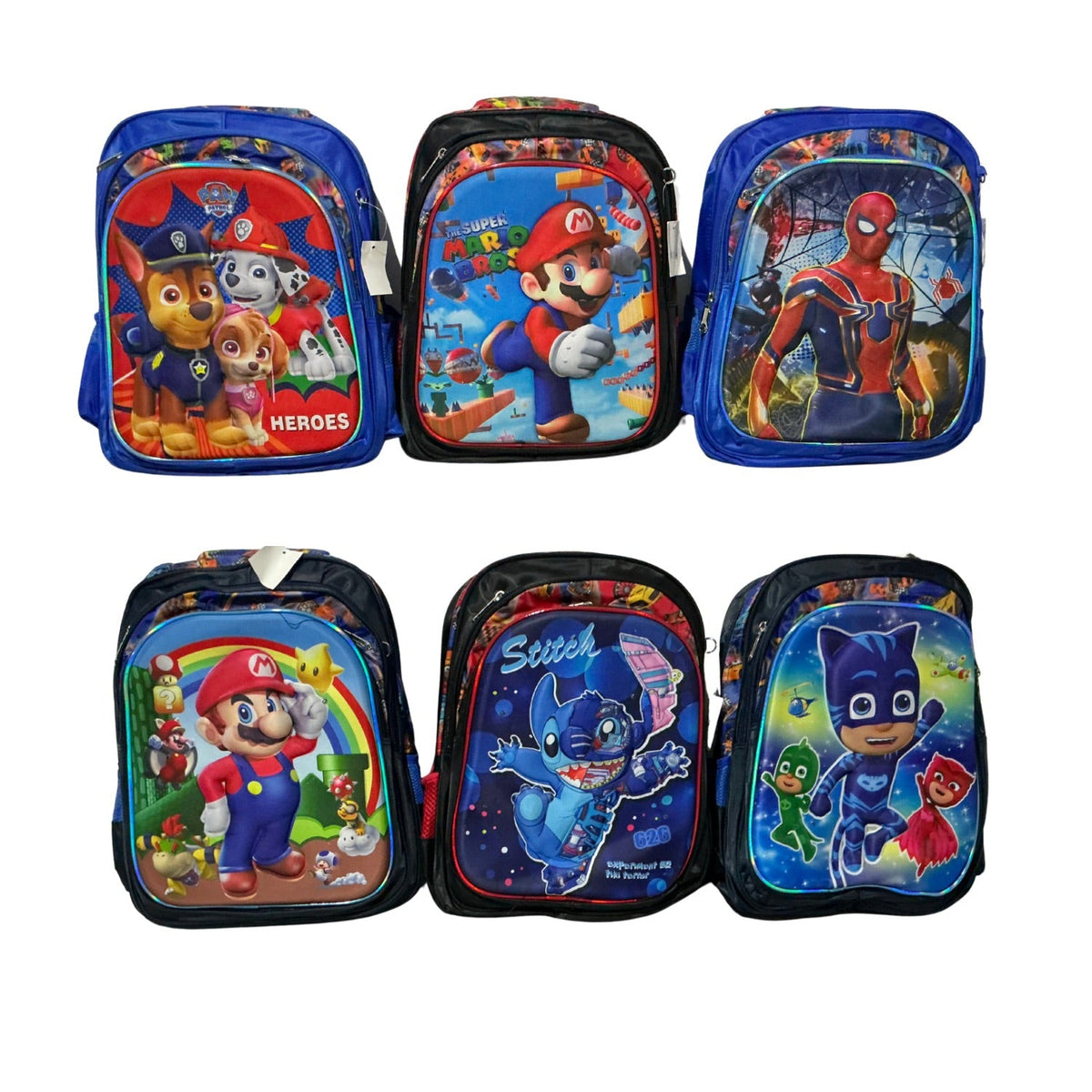 Set escolar infantil 3 en 1: mochila 3D, lonchera y cartuchera - foto 5