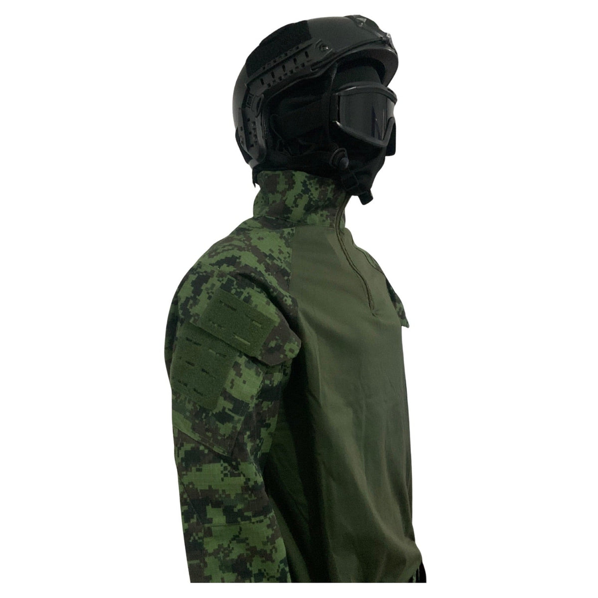 Uniforme táctico camuflaje pixelado: camisa y pantalón ripstop - foto 2