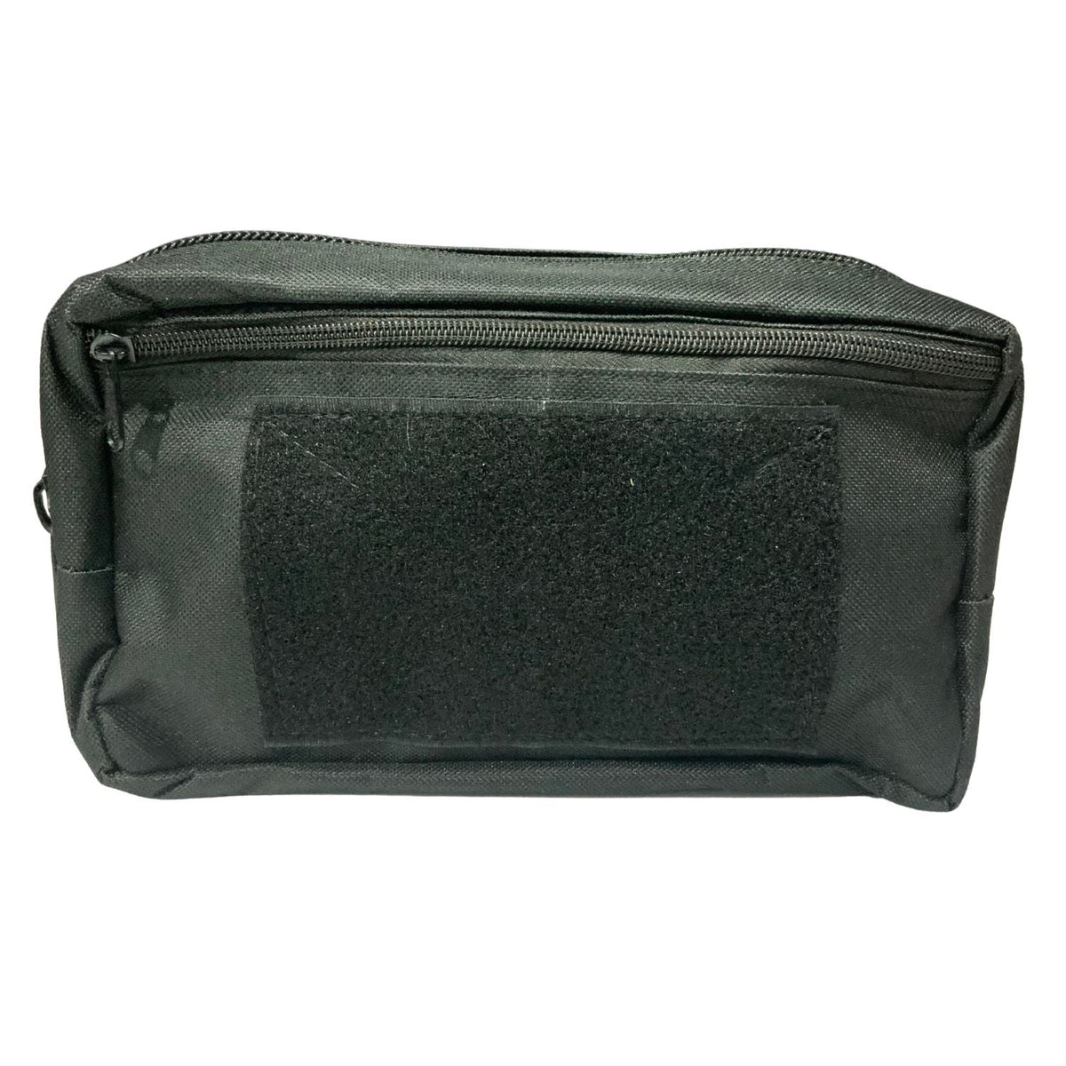 Pouch táctico MOLLE de nylon con bolsillo frontal y velcro para parches