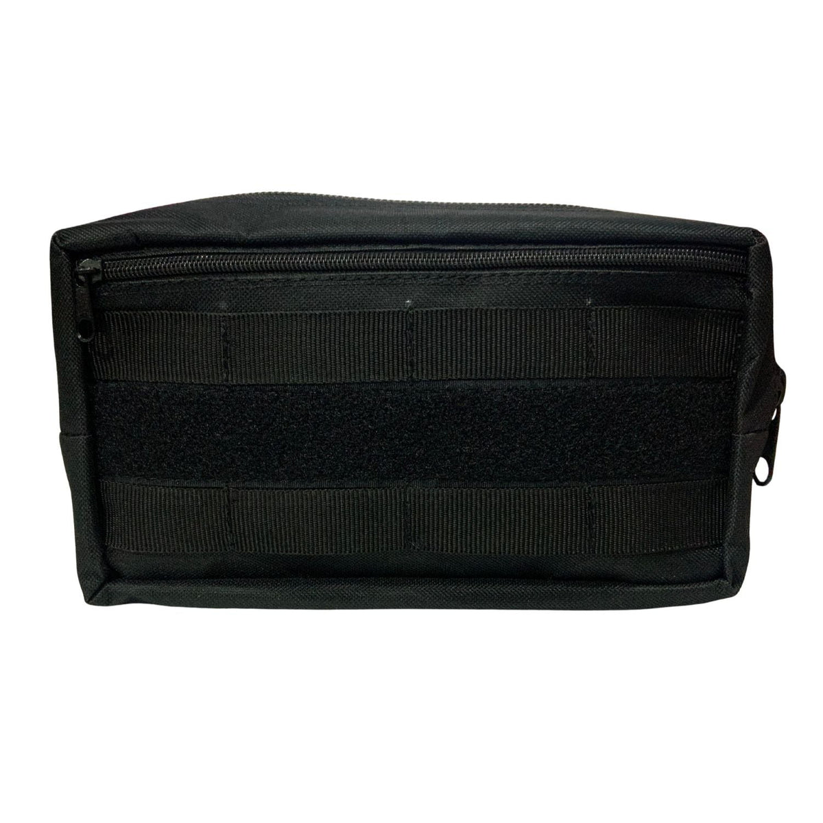 Pouch táctico MOLLE de nylon con bolsillo frontal y velcro para parches - foto 3