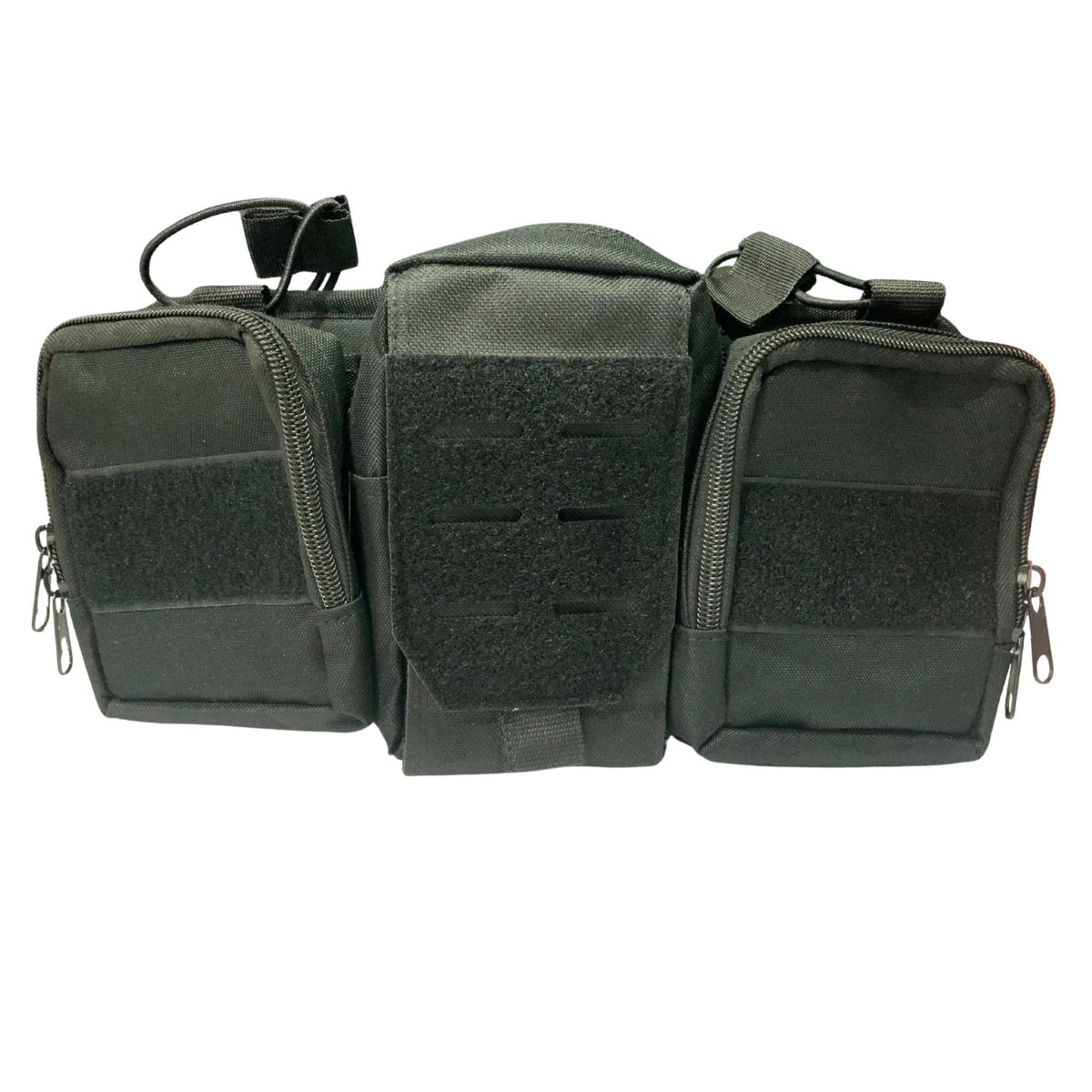 Pouch portacargadores MOLLE de corte láser, 34 x 16 cm con solapa de velcro