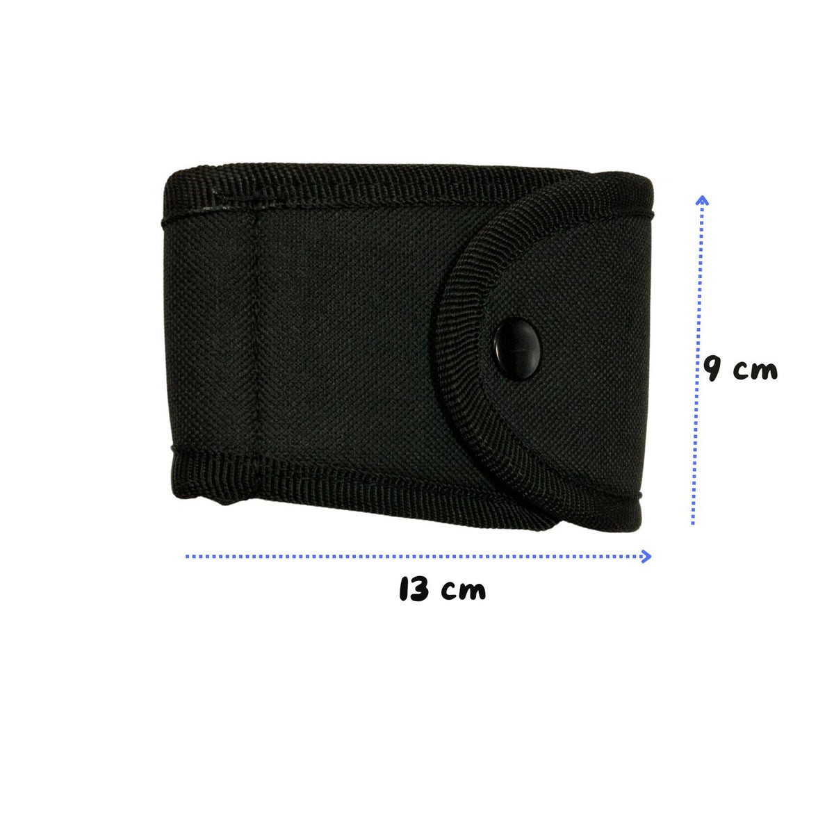 Funda porta esposas de nylon con broche y contactel para cinturón - foto 2