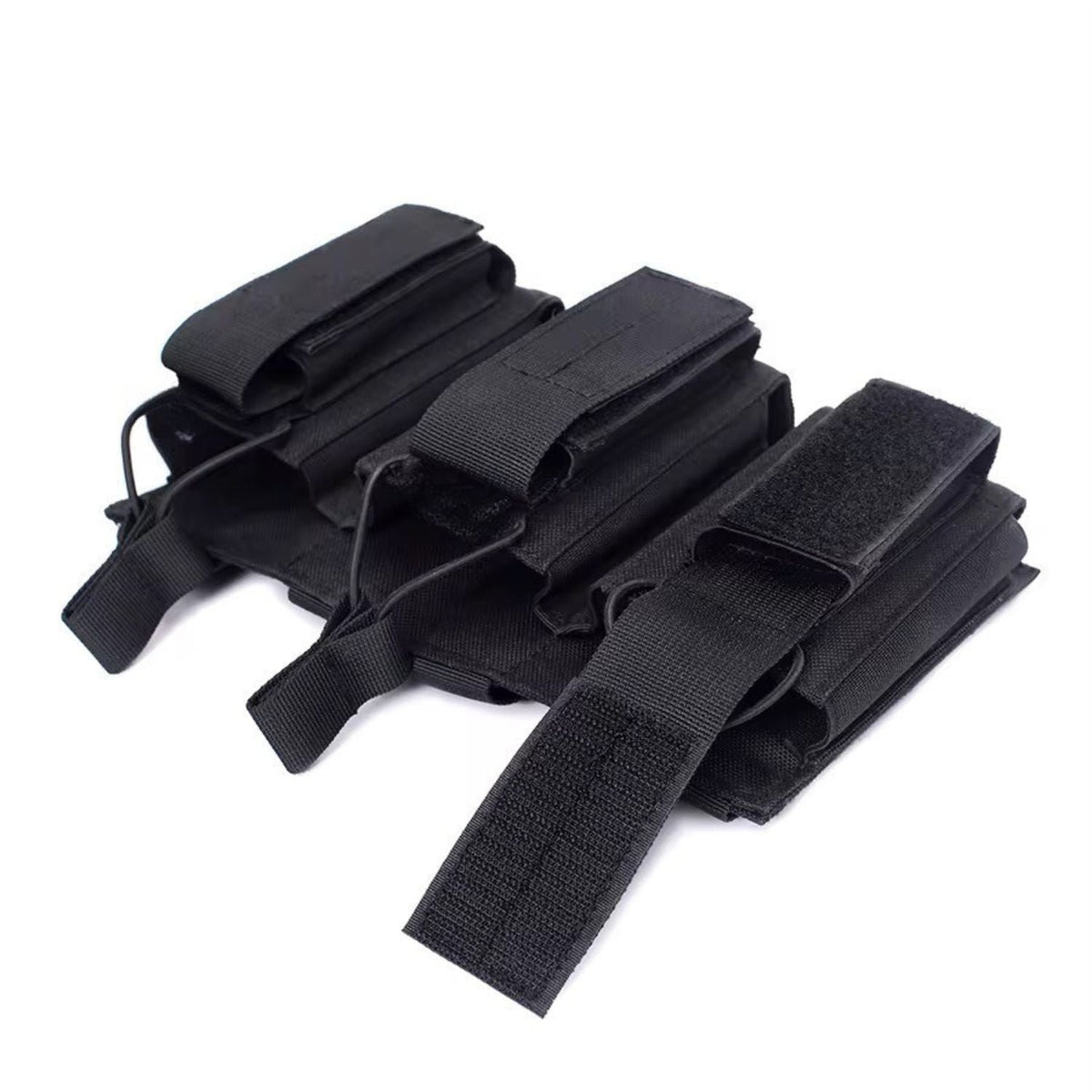 Portacargadores triple MOLLE de nylon para airsoft - foto 3