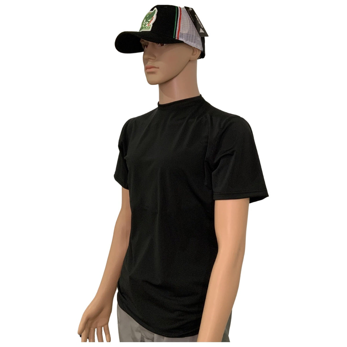 Playera deportiva de licra de manga corta para hombre - foto 3