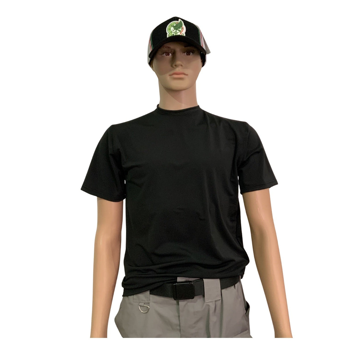 Playera deportiva de licra de manga corta para hombre - foto 4