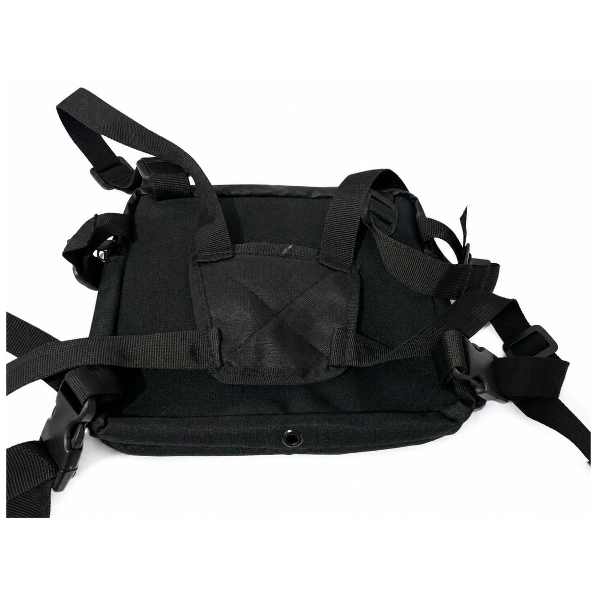 Pechera táctica tipo chest rig con sistema MOLLE y bolsillos (SN275) - foto 2