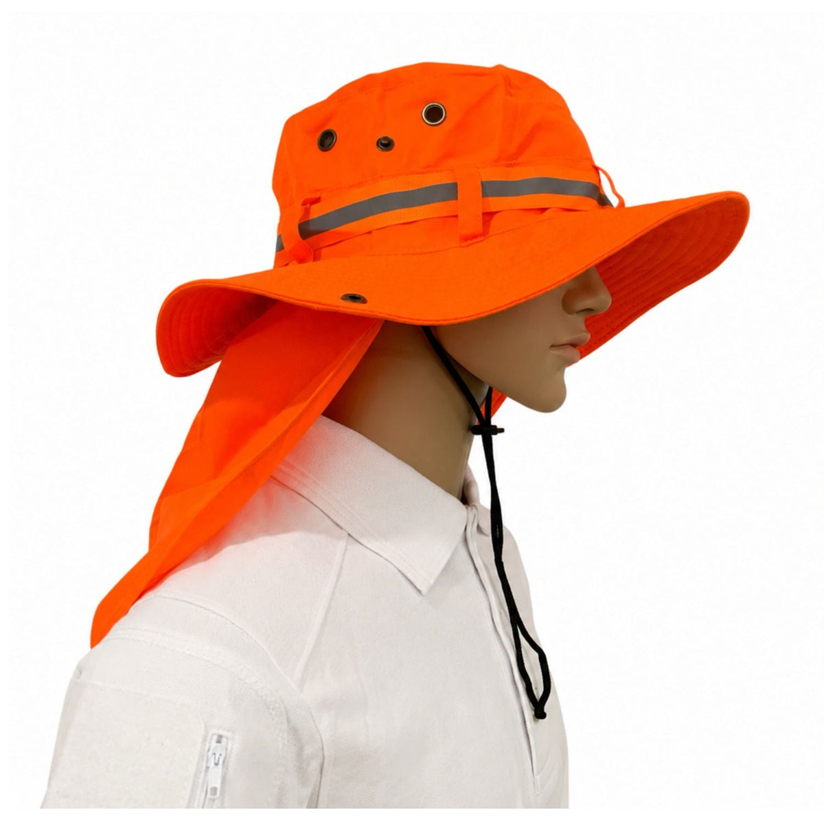 Sombrero safari de alta visibilidad con protector de nuca - foto 3
