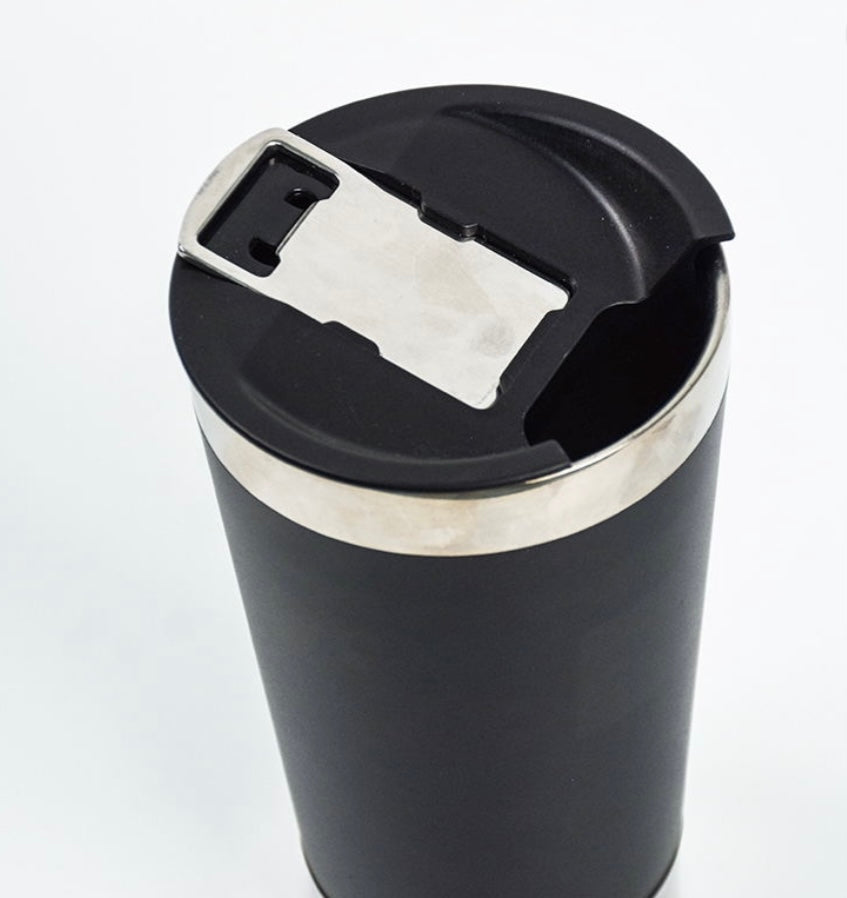 Vaso térmico de 500 ml con destapador integrado SS037 - foto 2