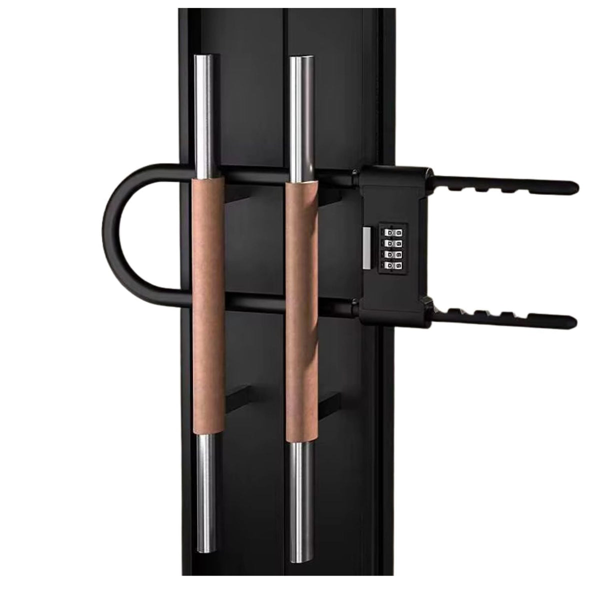 Candado U-lock de combinación de 4 dígitos para bici, scooter y rejas - foto 5