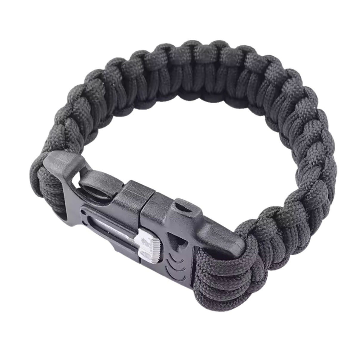 Pulsera de supervivencia con pedernal, corta soga y silbato SN179 - foto 3