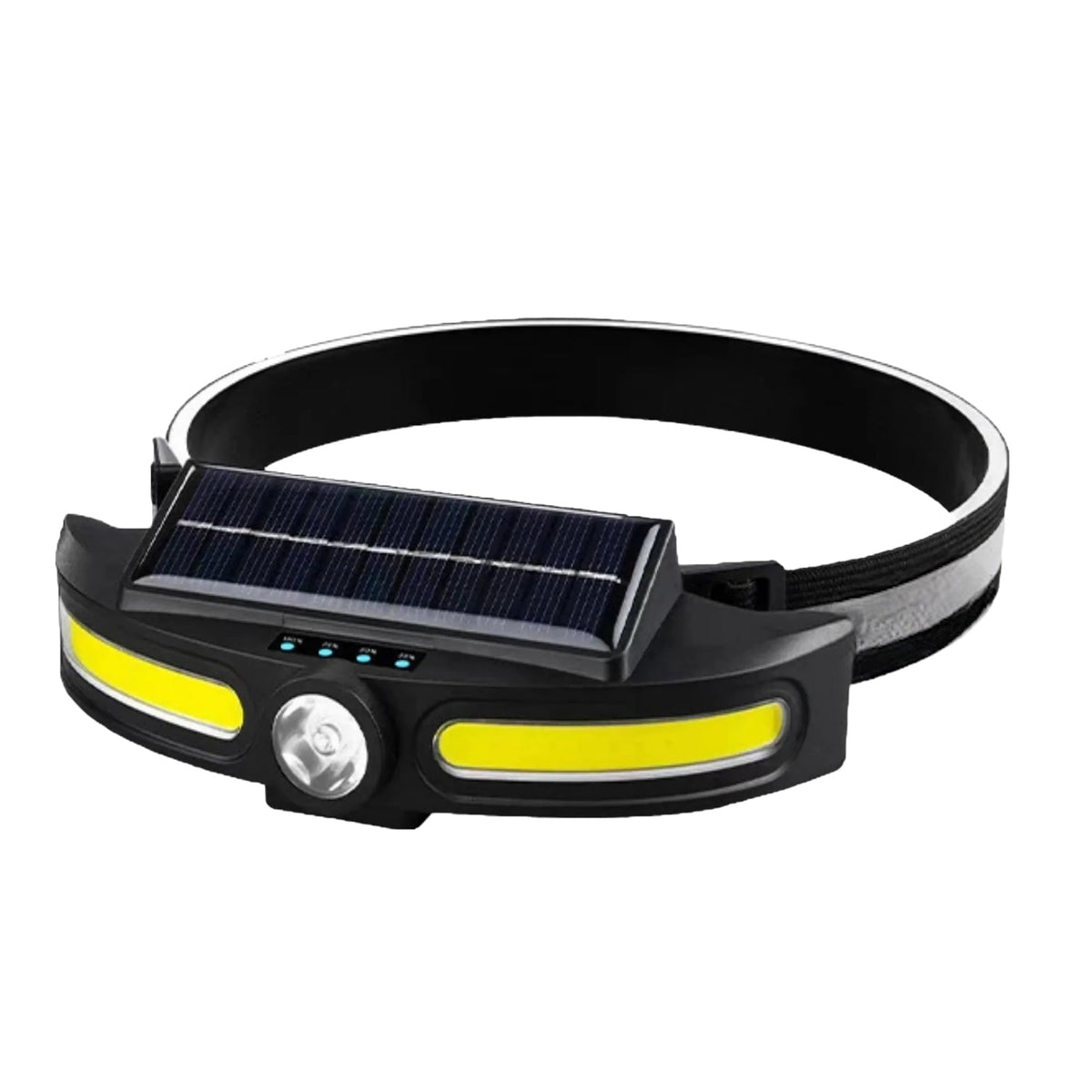 Linterna frontal LED solar con ángulo de 45 grados - foto 2