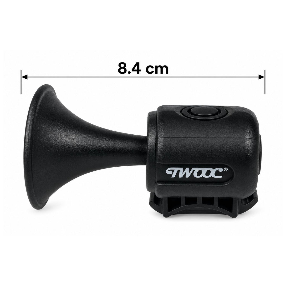 Claxon para bicicleta de 120 dB, compacto y resistente al agua IPX4 - foto 2