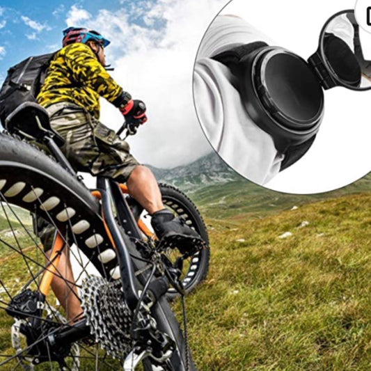 Espejo retrovisor de muñeca con giro de 360 grados para bici y moto TST18