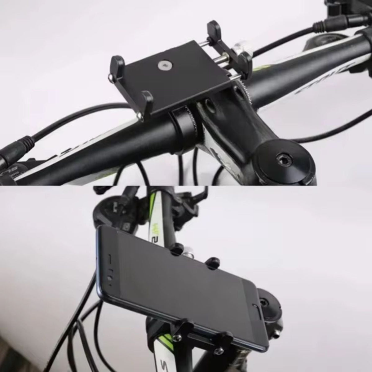 Porta celular universal para manubrio de bici y moto, antivibración - foto 2