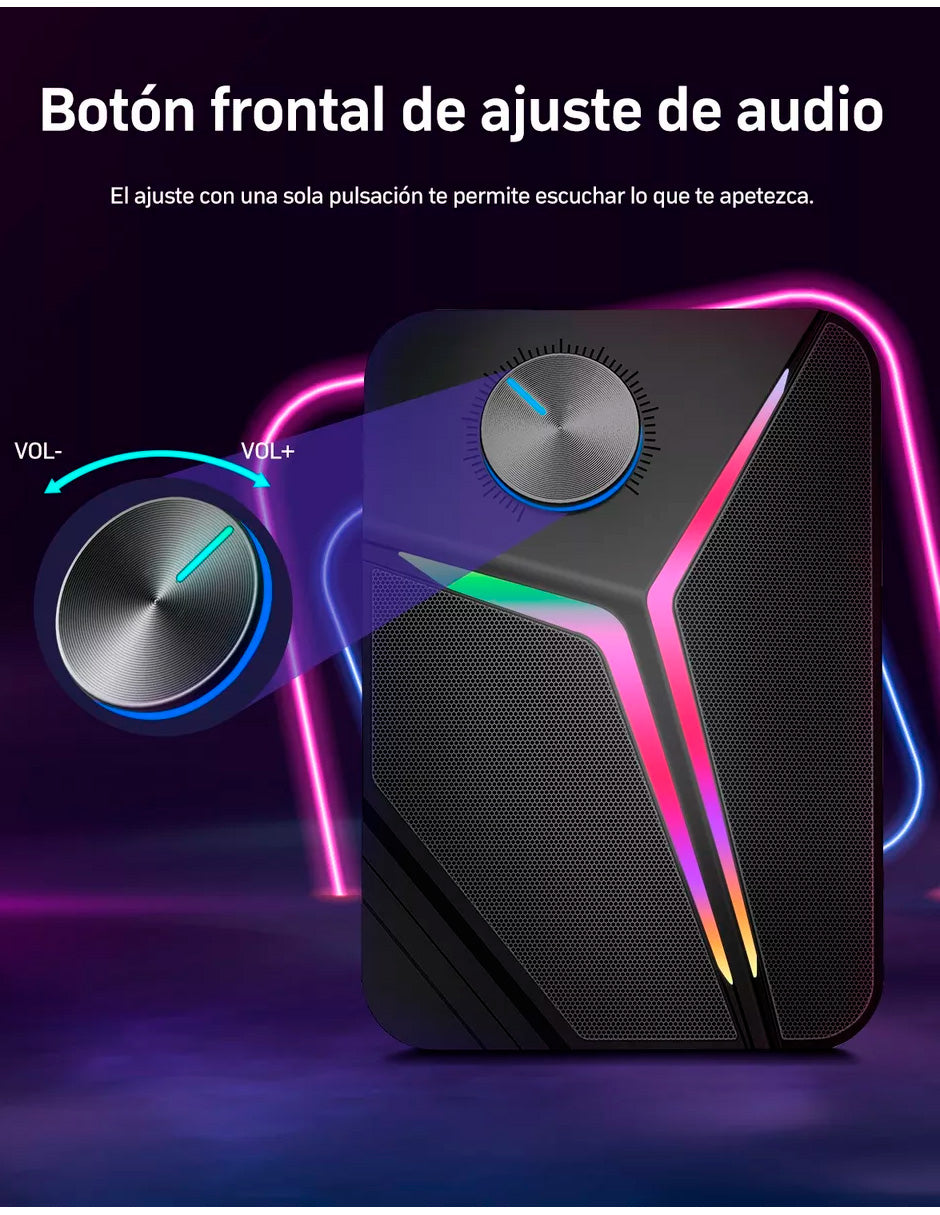 Combo Proyector Petukita Box T1 con Android 9.0 + Bocinas Con Luces Rgb Led
