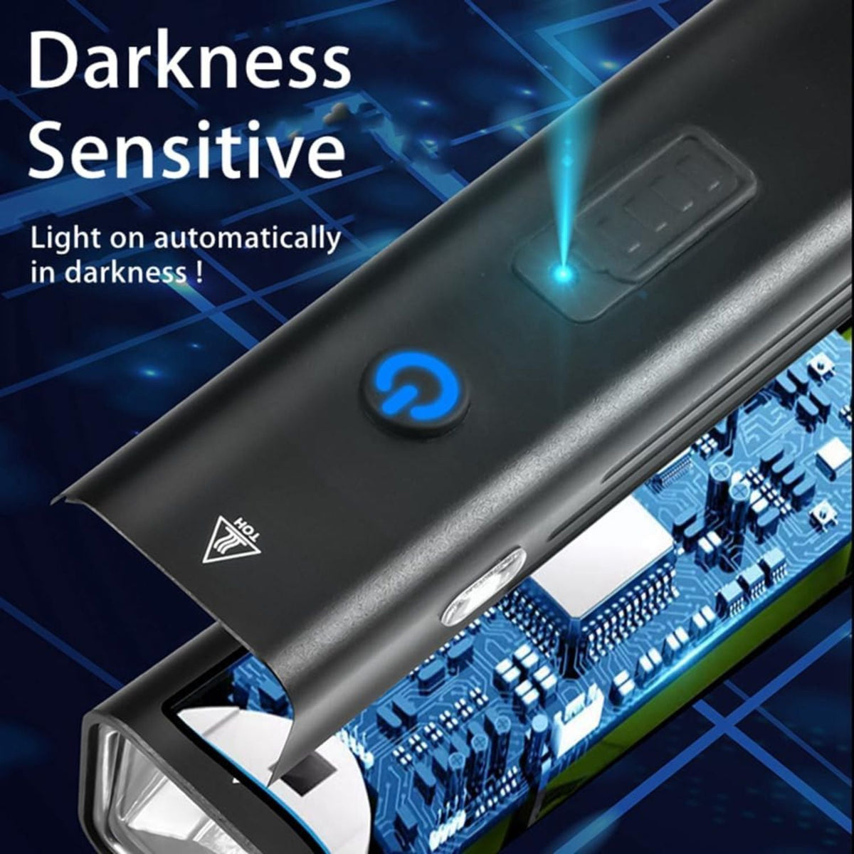 Lámpara LED recargable con sensor de oscuridad y 3 modos, TC3018 - foto 4