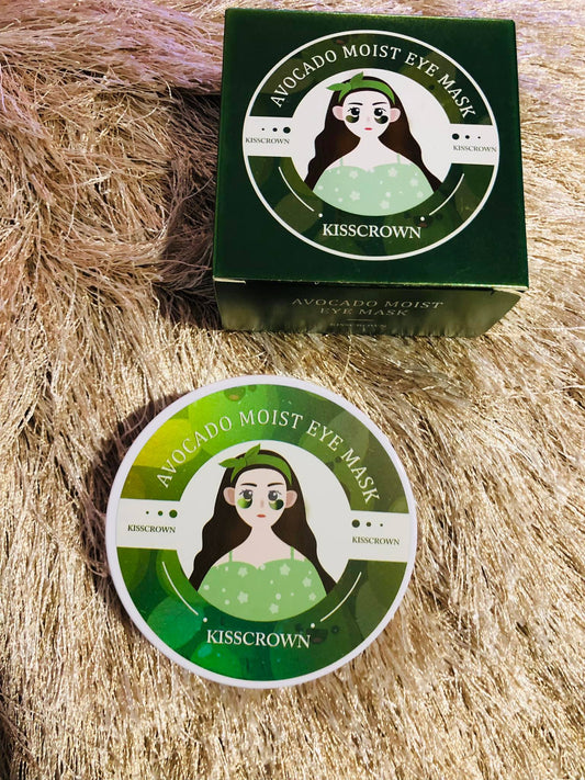 Mascarilla de gel para ojos, versiones de aguacate y ginseng